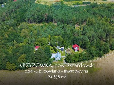 działka na sprzedaż 24538m2 działka Krzyżówka