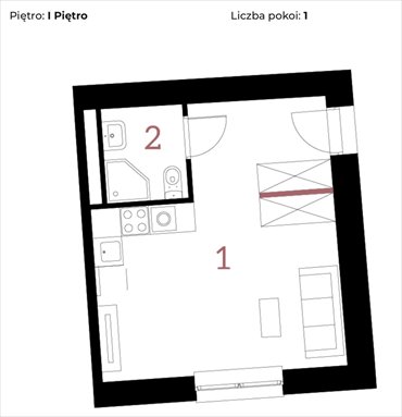 Industrialny apartament w historycznej fabryce. mieszkanie Kraków, Stare Podgórze, Dąbrowskiego