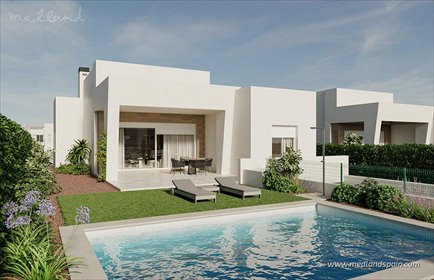 Nowoczesne wille z basenem i 3 sypialniami w La Finca Golf dom Algorfa