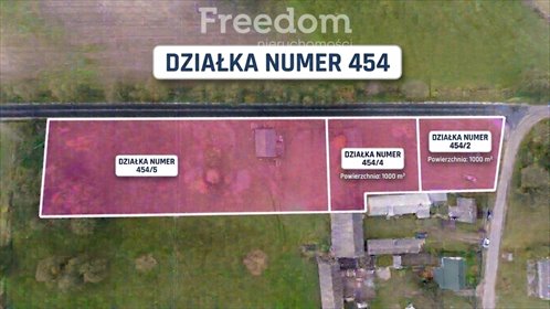 działka na sprzedaż 1000m2 działka Wólka Lubielska