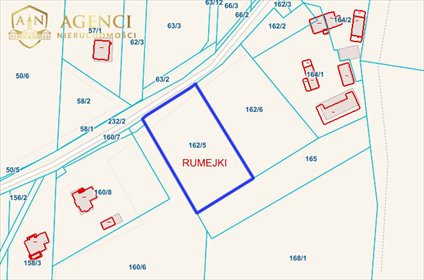 działka na sprzedaż 2672m2 działka Rumejki