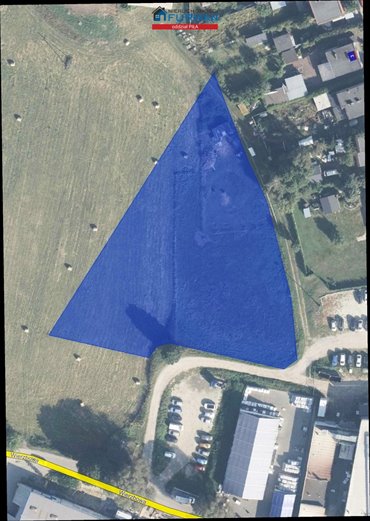 Działka inwestycyjno-usługowa 5186 m², MPZP, asfalt polecam działka Ujście