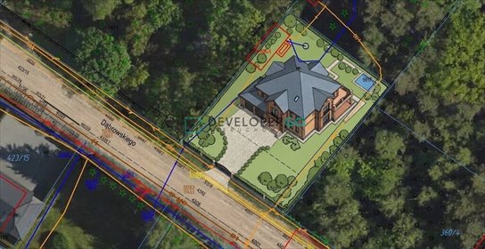 Na sprzedaż działka budowlana 999 m² w Niewodnicy Kościelnej działka Niewodnica Kościelna, Dąbrowskiego
