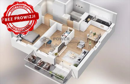 Mieszkanie 62,71 m² w Chorzowie (blisko centrum i Parku Śląskiego) mieszkanie Chorzów