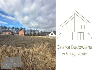 Polecam działkę 1555 m² w Smogorzowie z dostępem do mediów działka Namysłów, Głuszyna