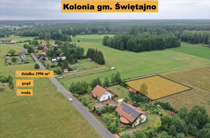 Działka budowlana 1996 m² z warunkami zabudowy i dostępem do mediów działka Kolonia