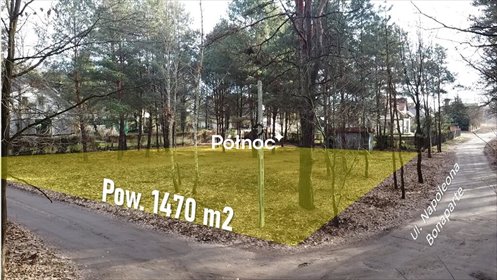 działka na sprzedaż 1470m2 działka Warszawa, Wawer, Napoleona Bonaparte