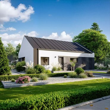 Nowoczesny dom 102,6 m² w Strzebiniu - polecam dom Strzebiń, Kościuszki