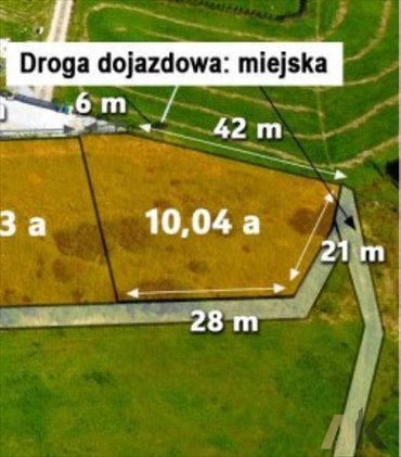 działka na sprzedaż 1000m2 działka Nowy Sącz, Zagranicznik