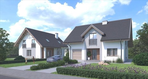 Dom wolnostojący 136 m2 z garażem i tarasem dom Głogów Małopolski