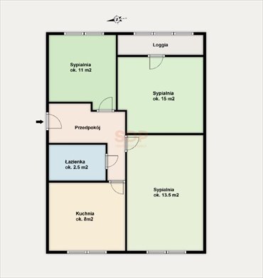 mieszkanie na sprzedaż 62m2 mieszkanie Wrocław, Śródmieście, Kleczków, Trzebnicka