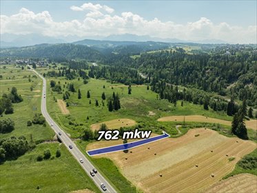 Sprzedam działkę 762 m² w Jurgowie z potencjałem budowlanym działka Jurgów