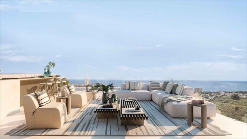 Do sprzedania luksusowy penthouse z prywatnym basenem i solarium mieszkanie Marbella Este - Elviria, Marbella Este - Elviria