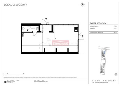 lokal użytkowy na wynajem 85m2 lokal użytkowy Kraków, Składowa