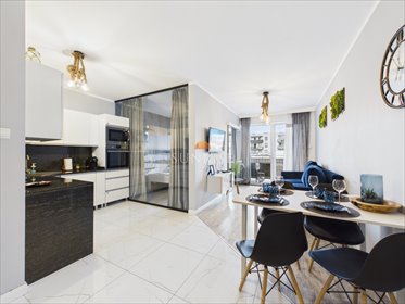 Apartament 36 m² z przeszkleniem - blisko plaży w Kołobrzegu mieszkanie Kołobrzeg, Zachodnia, Bałtycka
