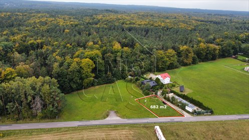Polecam działkę 682 m² przy Parku Krajobrazowym w Łężycach działka Łężyce, Jagodowa