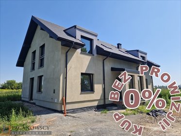 Nowoczesny dom bliźniak 120 m², ogrzewanie podłogowe zapraszam dom Kraków, Wzgórza Krzesławickie, Grębałów