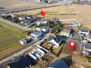 Działka 673m² z mediami i dojazdem asfaltowym działka Dopiewiec, Kolejowa
