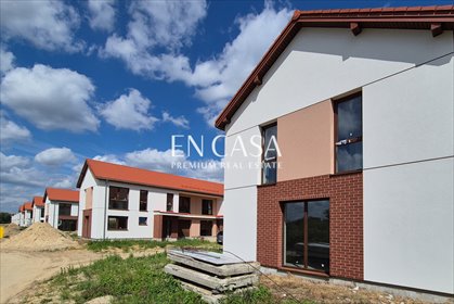 Nowoczesny dom bliźniaczy 5 pokoi z dużym ogrodem dom Płochocin