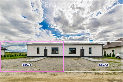 Do sprzedania nowoczesny dom 67,49 m² w Galewicach dom Galewice, Wieluńska