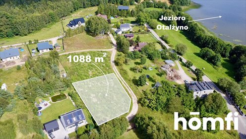 działka na sprzedaż 1088m2 działka Donimierz, Brzoskwiniowa