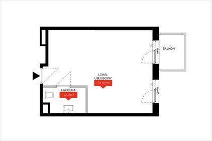 Nowoczesne 35,25 m² w Krakowie (Bronowice, Juliusza Lea) mieszkanie Kraków, Bronowice, Juliusza Lea