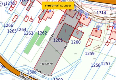 działka na sprzedaż 1921m2 działka Kąty Wrocławskie, Wrocławska