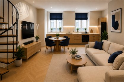 Polecam elegancki apartament 64,39 m² w zabytkowym budynku mieszkanie Warszawa, Mokotów Sielce, Stępińska