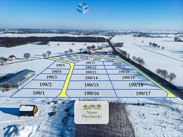 działka na sprzedaż 977m2 działka Pierławki