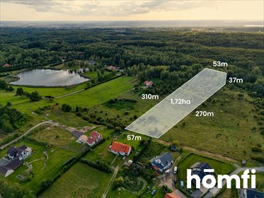 Na sprzedaż działka 17 219 m² z prywatną plażą i jeziorem działka Jagodnik