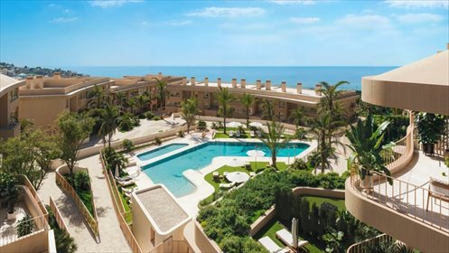 Nowoczesne 2-pokojowe mieszkanie z panoramicznym widokiem mieszkanie Fuengirola