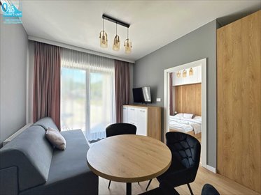 Luksusowy apartament 2 pok. z sauną i balkonem (Krynica-Zdrój) mieszkanie Krynica-Zdrój