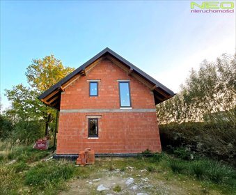 Dom 110 m2 w Dźbowie – stan surowy zamknięty, ogrzewanie podłogowe dom Częstochowa, Dźbów