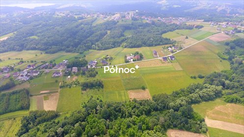 Działka 25 arów z mediami, cisza i widoki w Zakliczynie działka Zakliczyn