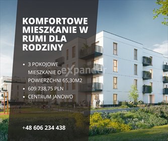 mieszkanie na sprzedaż 65m2 mieszkanie Rumia, Błoń Janowskich