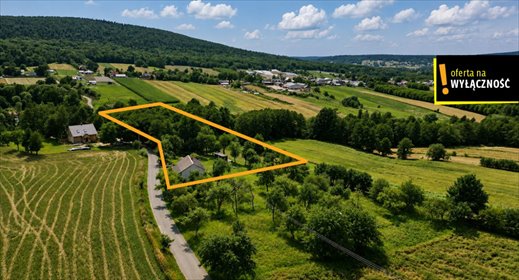 Unikalna działka 8 013 m² z widokiem na Łysą Górę - polecam! działka Jeleniów