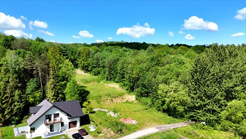 Działka 28 arów pod lasem z możliwością podziału i usług działka Niskowa
