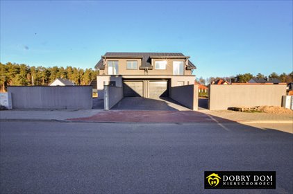 Nowoczesny bliźniak 140 m² z garażem i ogrzewaniem podłogowym dom Augustów