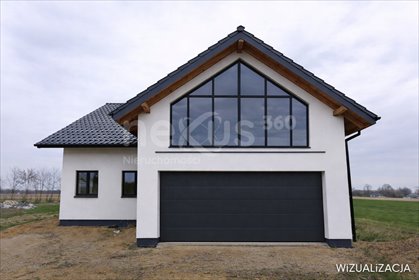 Polecam nowoczesny dom 151 m² z garażem w Świerznej dom Świerzna