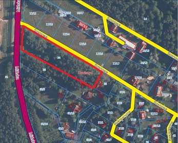Działka 5700 m2 z MPZP, las i budowa w Zawiszynie. działka Zawiszyn, Owsianka, Mińska