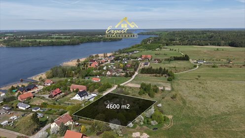 Zapraszam do zakupu działki 4600 m² w Kątnie, blisko jeziora i lasów działka Kątno