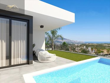 Nowoczesna willa 230 m² z widokami (basen opcjonalny) dom Polop