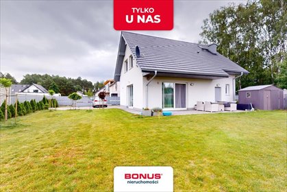 Nowoczesny dom 134 m² z pompą ciepła (Wielgowo) dom Szczecin, Wielgowo