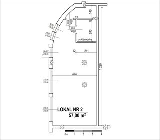 lokal użytkowy na wynajem 57m2 lokal użytkowy Łódź, Widzew, Wysoka