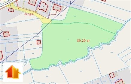 Działka inwestycyjna 80 ar przy rzecze w Leżajsku działka Leżajsk, Plac Mariacki