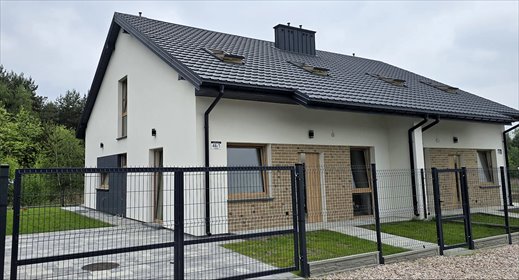 Nowoczesny bliźniak 107,5 m² z antresolą i własną działką dom Sieraków, Ekologiczna