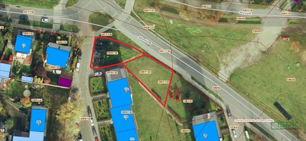 Sprzedam działkę 729 m² z dostępem do ul. Sikorskiego działka Bytom, Stroszek, Sikorskiego