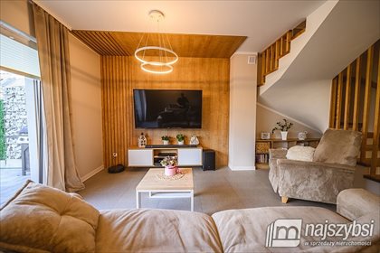 Nowoczesny dom szeregowy 130 m2 z ogrodem i tarasem dom Kołobrzeg