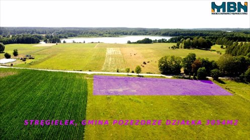 działka na sprzedaż 3054m2 działka Stręgielek, Stręgielek