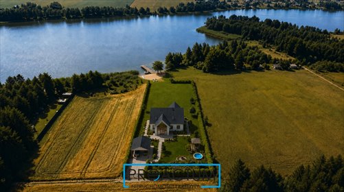 Do sprzedania malownicza działka 5424 m² nad jeziorem działka Skarlin
